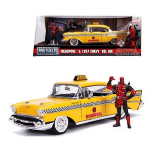 Jada Chevrolet Bel Air Hard Top with Deadpool Figure